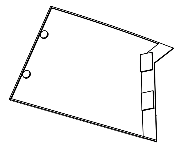 Right Upper Panel S.15-30.10.050 for Tram Car Exterior