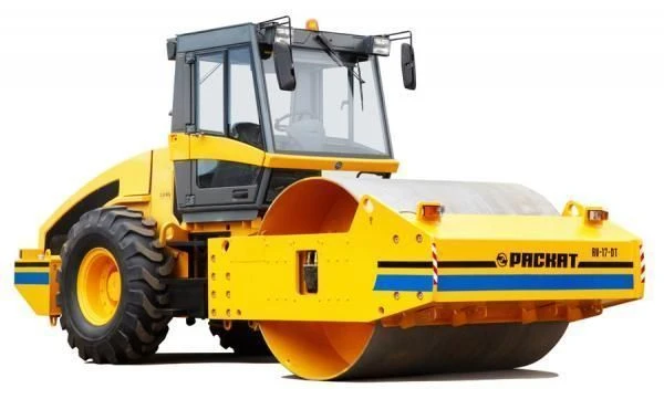 Dual-Axle Vibratory Roller for Soil Compaction RV-17-DT