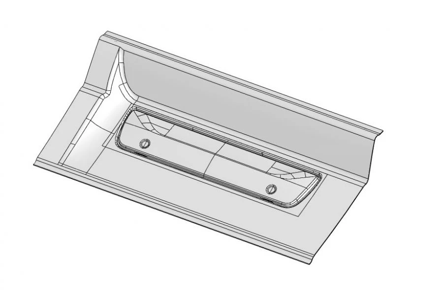 Ceiling Panel Rear Left for Vehicle 5299231-5702060-52