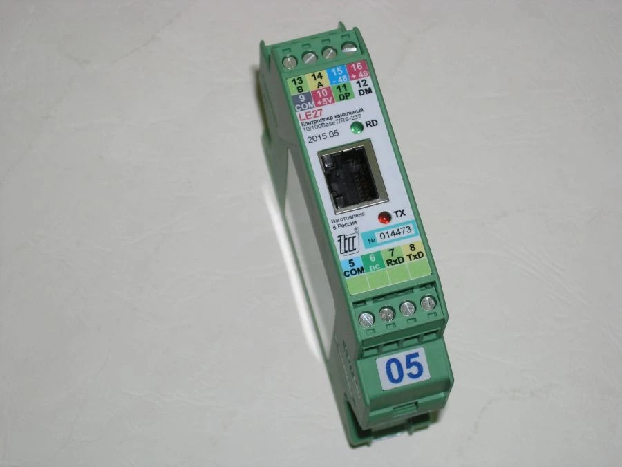 LE27 Controller for Serial Communication and Data Transmission