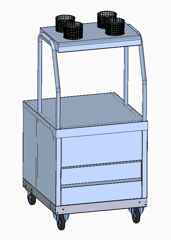 Cutlery and Tray Display Counter PSP-70PM