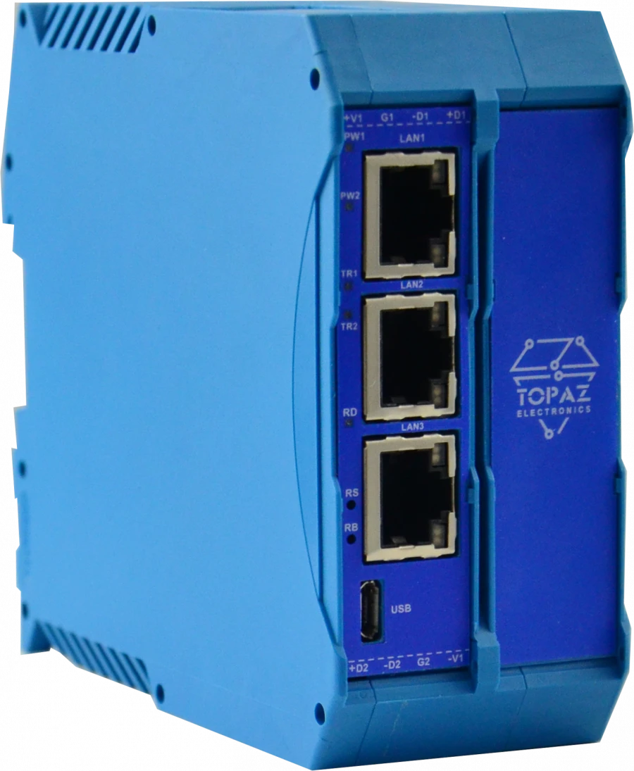 Secure Network Router for Remote Management and Monitoring - RedBox TOPAZ FW