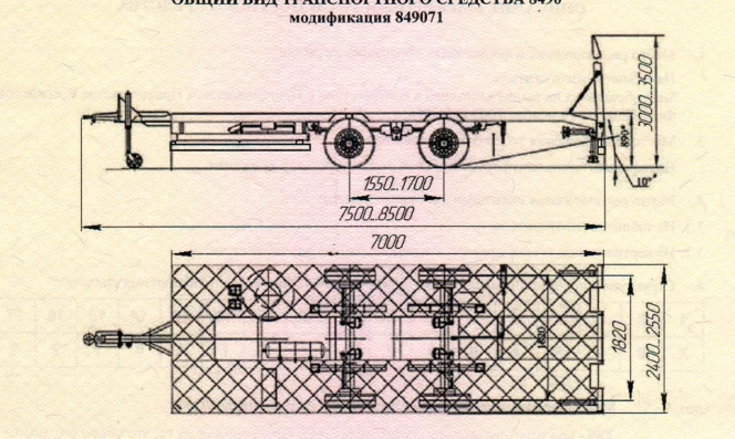 Special Equipment Transport Trailer Modification 849071