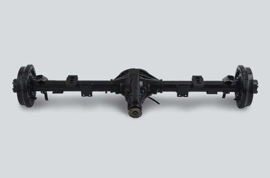 Rear Axle for UAZ Profi Vehicles, Spicer, 1600 mm Track Width, Ratio 4.625, Drum Brakes, with Locking - 236021240001020