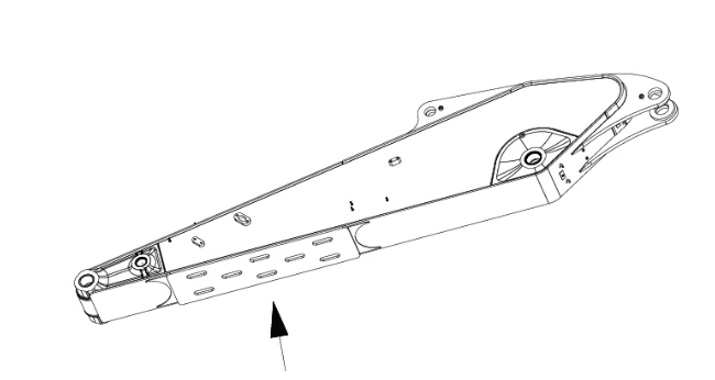 Reconstruction Handle 13497910 for Attachment of Additional Equipment
