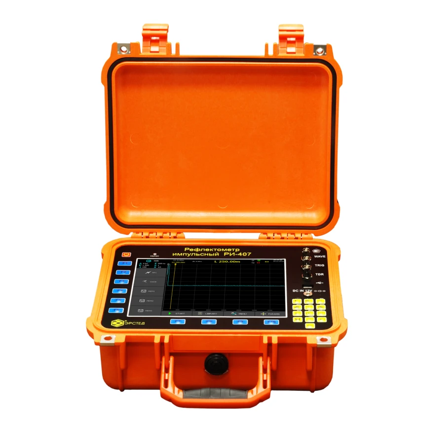 Pulse Reflectometer RI-407 "STRIZH-S" - Protected Model