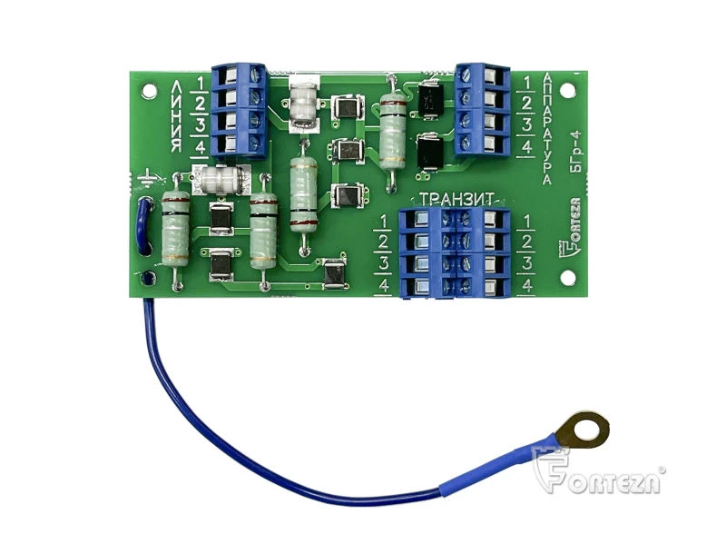 Surge Protection Board for Signal and Low-Voltage Power Circuits BGr-4