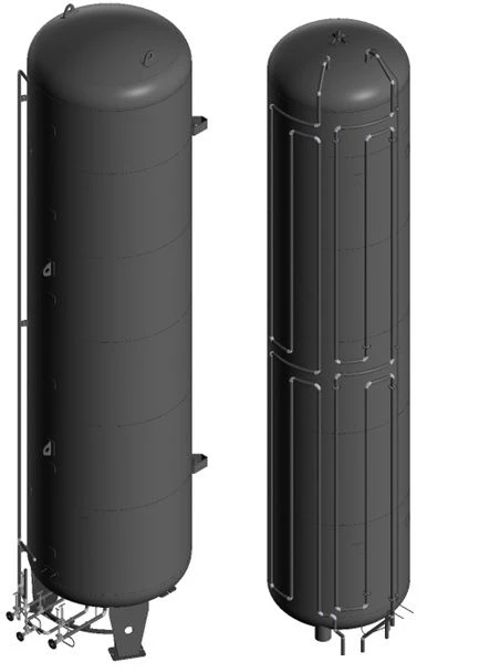 Cryogenic Tanks Type RK Model SHELF