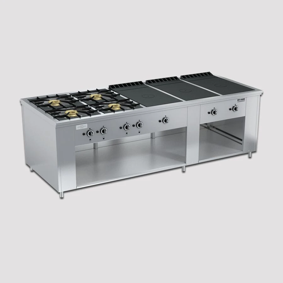 Professional Gas Stove for Cooking - PRG-IIA-10-3 "Maxi