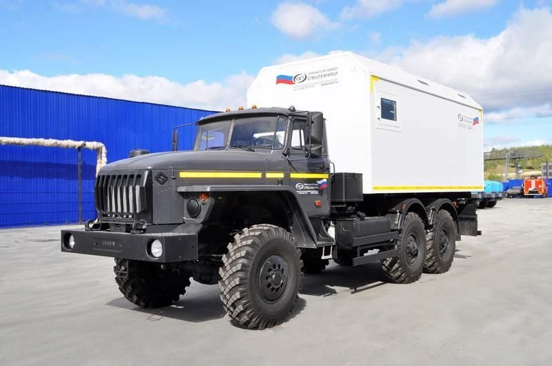 Mobile Workshop and Laboratory UZST01 5860-46 for Repair and Transport