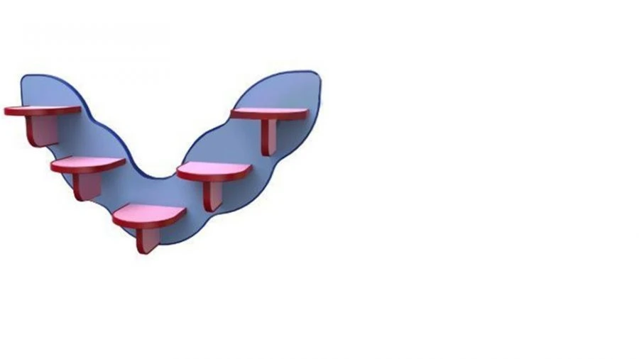 Children's Wall Shelf PD - Customizable Design