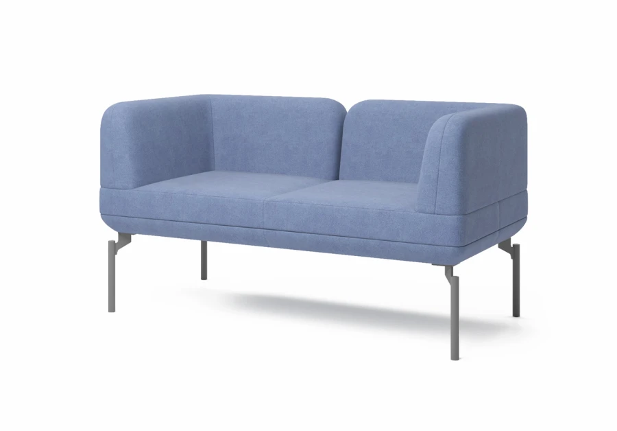 Two-Seater Sofa L15-2S for Home and Public Spaces