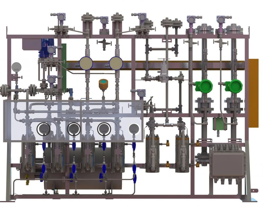 Control Panel for Dry Sealing Systems, Type SGU