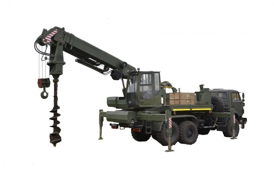 Versatile Drilling Machine for Screw Pile Installation and Ground Drilling UBM-85M