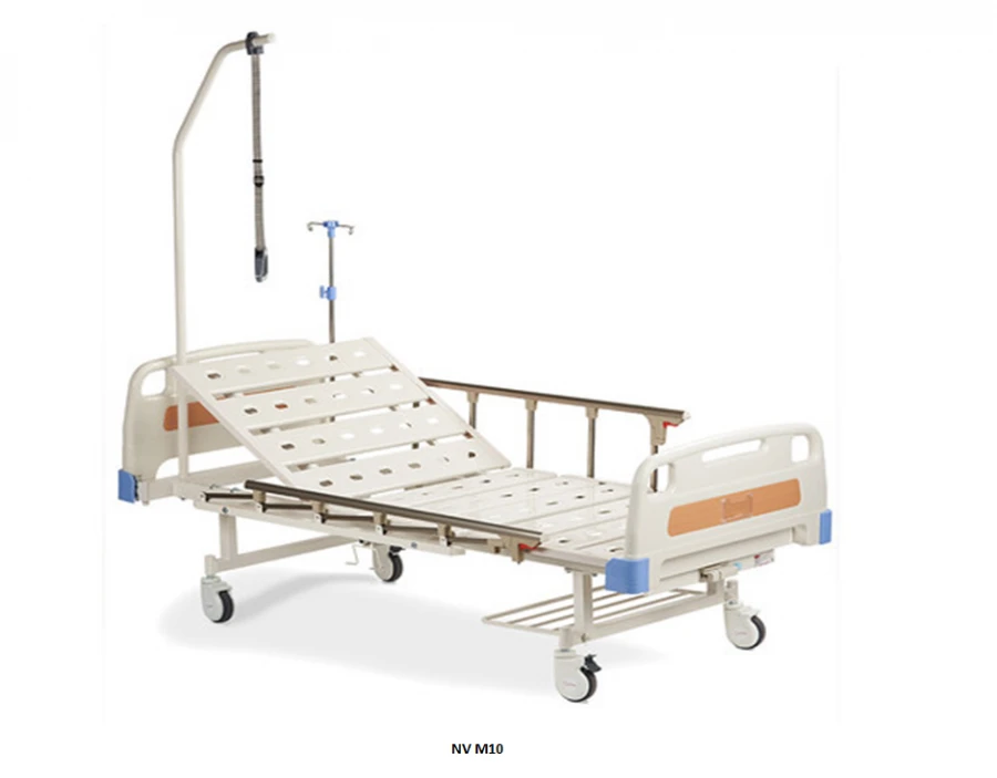 Medical Bed with Adjustable Backrest, Model NV M10