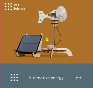 Mel Physics "Alternative Energy" Educational Experiment Kit US 2021