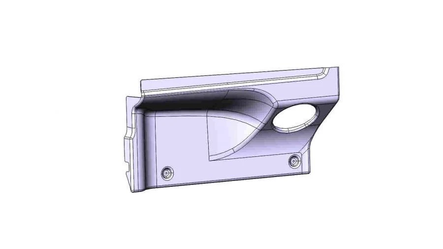 Polyester Fiberglass Front Left Car Body Panel 5299-402-5702033