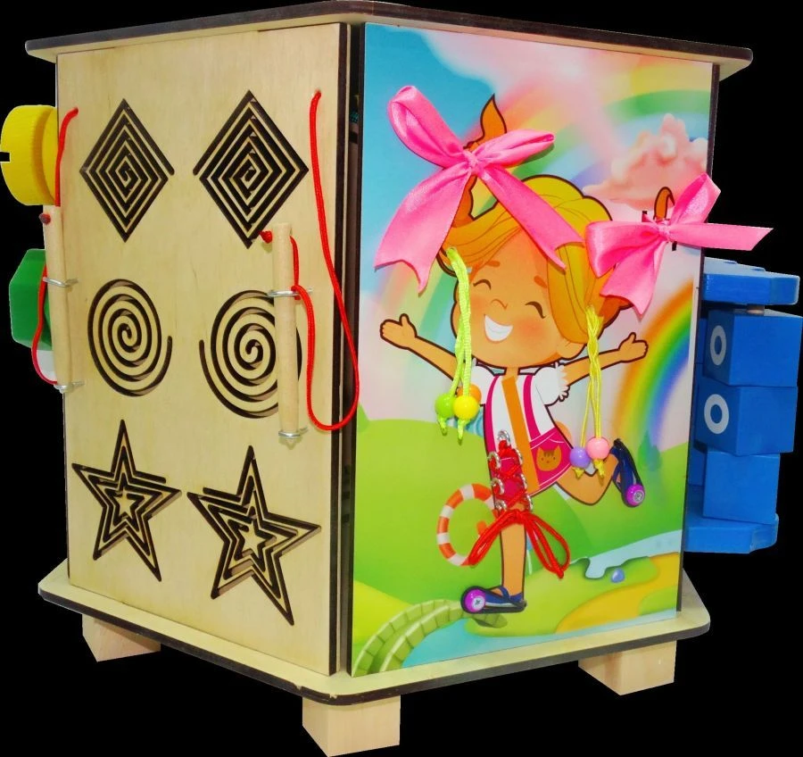 Educational Color Learning Cube for Kids - Bizikub VOSTORG