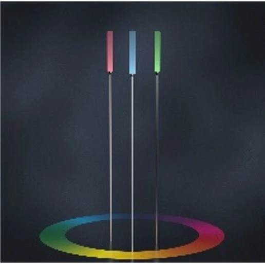 Modern LED Ground Spot Light Inspired by Bulrush, Model 210