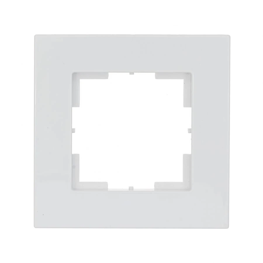 Single White Frame "AXIOMA" for Electrical Switches
