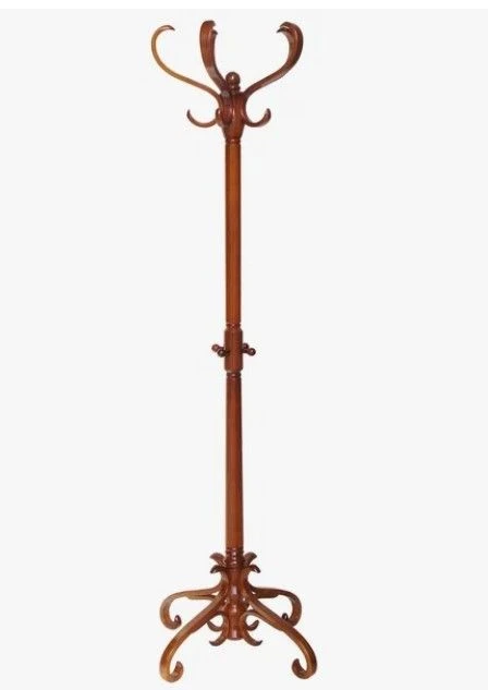 Wooden Free-Standing Clothes Rack for Storage