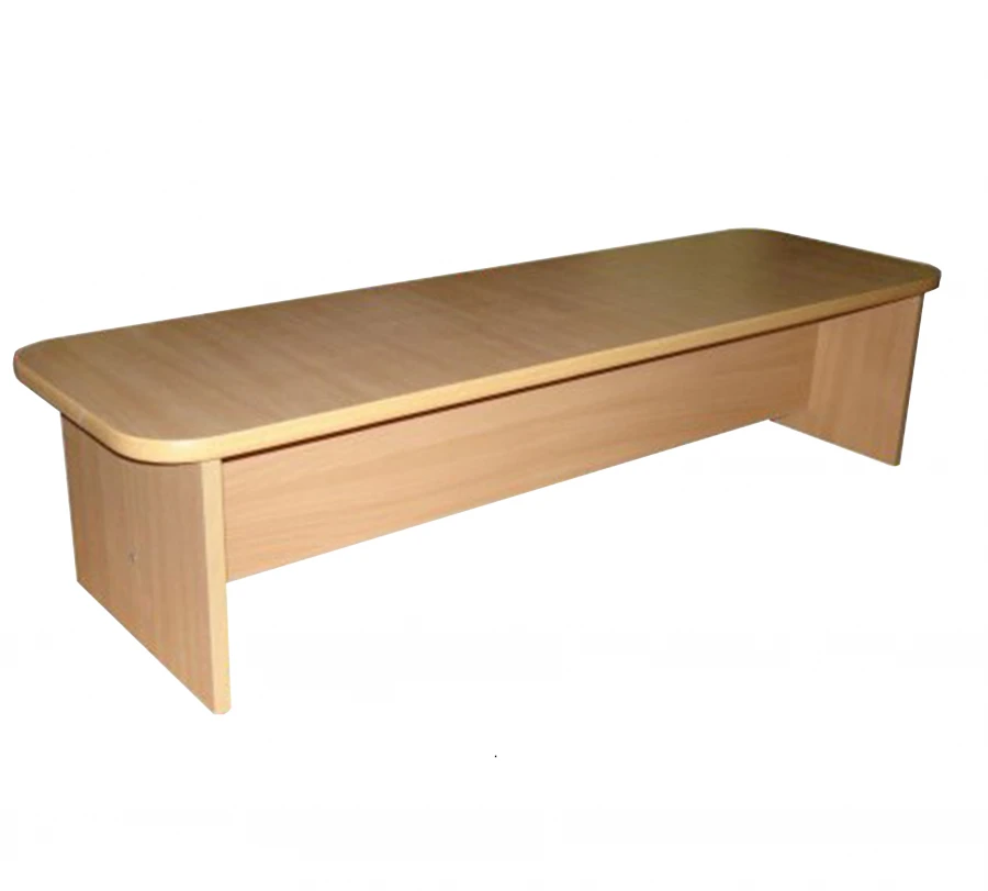 Wooden Bench with PVC Edging