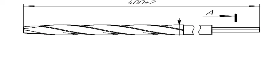 14mm Reamer for Total Hip Joint Prosthesis Installation, Article 105.004.014