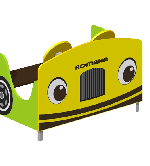 Themed Play Train for Parks and Playgrounds - Model Romana 111.27.00