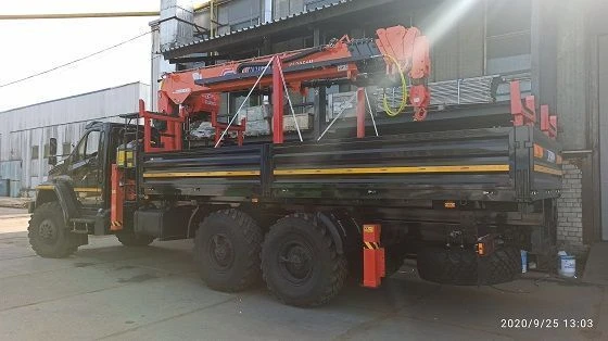 Multi-functional Hydraulic Crane Truck KMA on Ural 4320 U0K00N-4L080