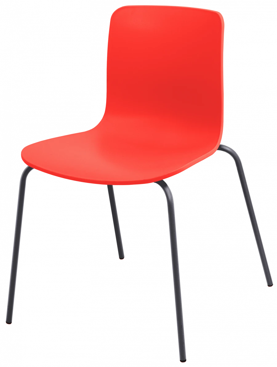 Metal Frame Chairs with Plastic Seat, Model SP7