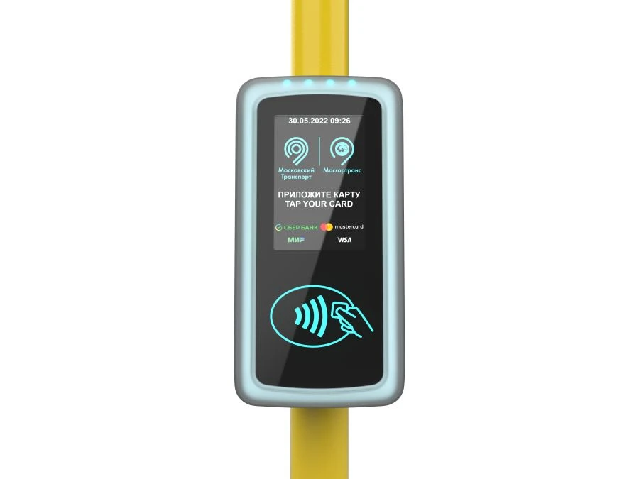 Contactless Payment Terminal for Public Transport "TOP-1