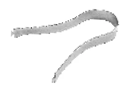 Cross Strip Holder for Tooth and Diamond Strips No. 1.106E