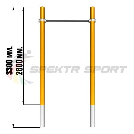 Classic Workout Bar for Fitness SP WRK-07 89mm