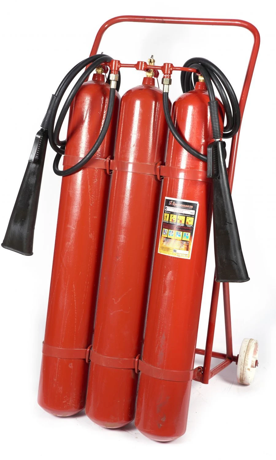 Portable Carbon Dioxide Fire Extinguisher OU-50-VSE-01