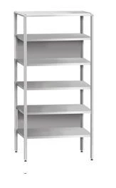 KSS-03E Shelf Unit with 5 Shelves, Adjustable Size