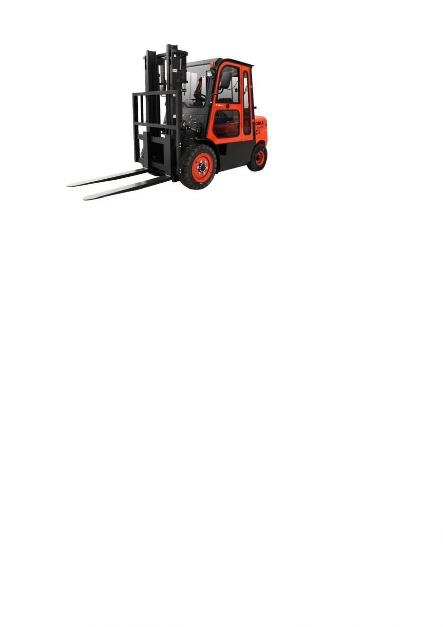 GEKA D45 Forklift Loader for Heavy-Duty Outdoor Operations