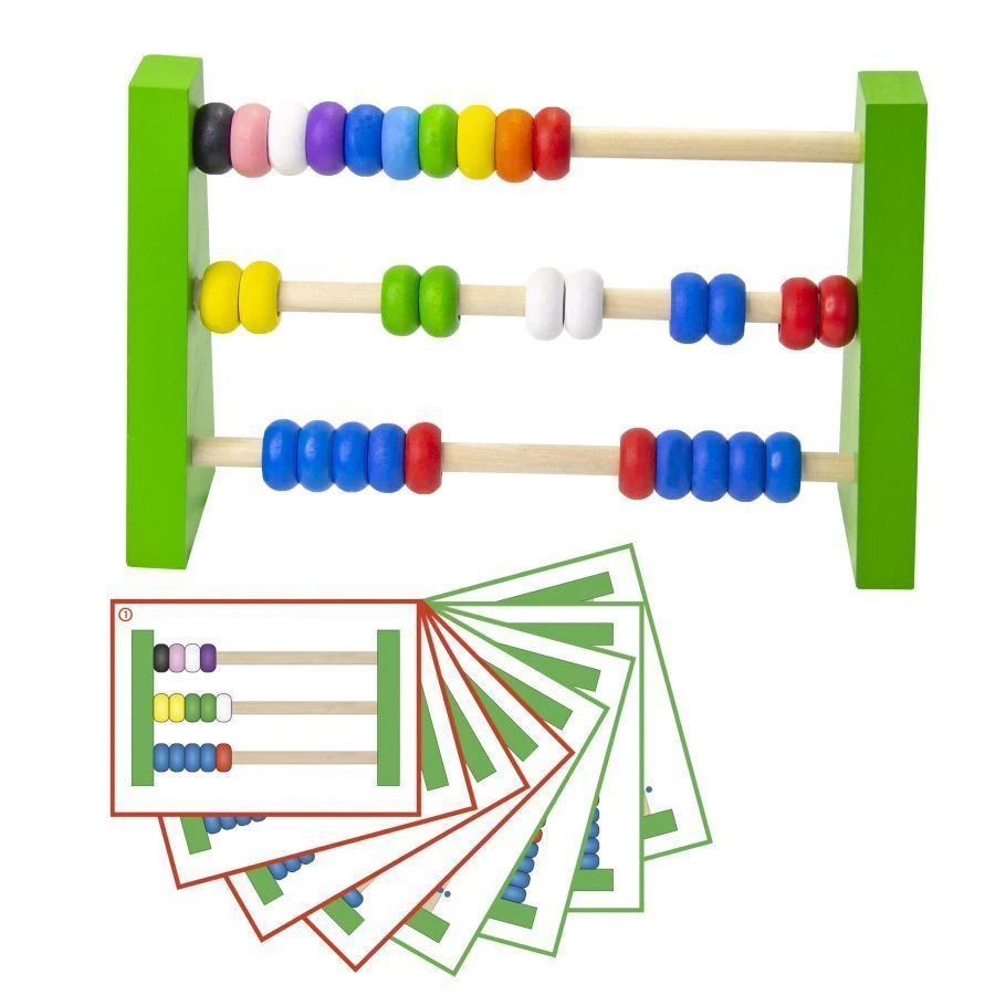 Engaging Rainbow Counting Beads Toy (Art. СЧ-04)