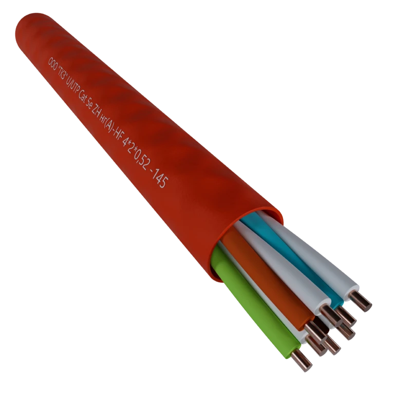 High-Frequency Twisted Pair Cable U/UTP Cat 5e ZH нг(A)-HF 16pr 24 AWG
