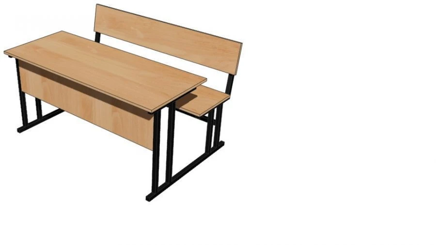 Two-Seat Student Desk Monoblock SUM2