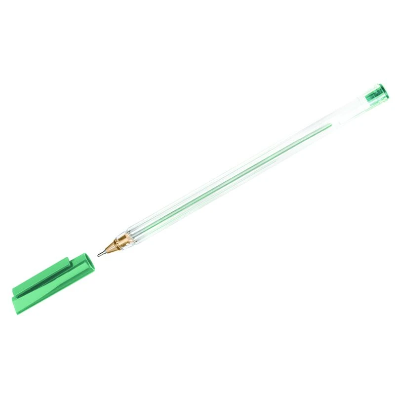 Green Ballpoint Pen "RSH 800" 0.7mm, Transparent Body