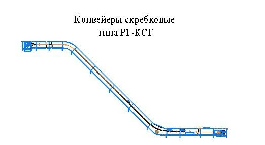 Scraper Conveyor Type R1-KSG-400 for Grain Transport
