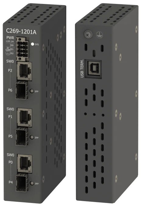 Managed Media Converter S269-1201A for Ethernet Networks
