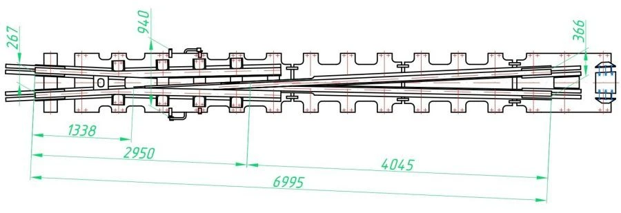 Crosspiece Type R65 Mark 1/11 (Project 2561.05.000/01)
