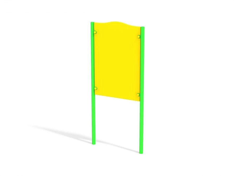 Information Stand MF 6.20 - Metal with Plywood Panel