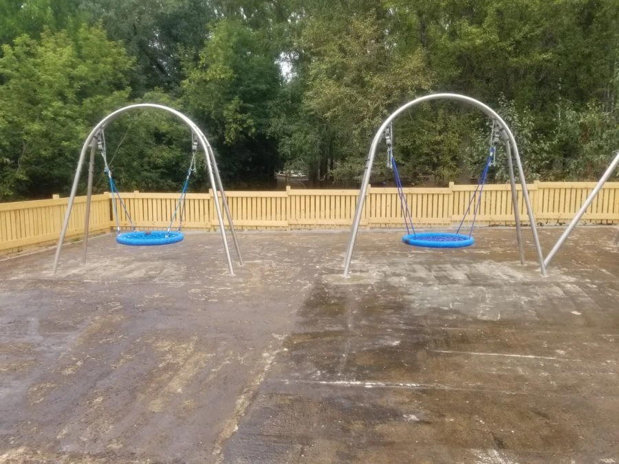 Rainbow Swing with Nest Seat