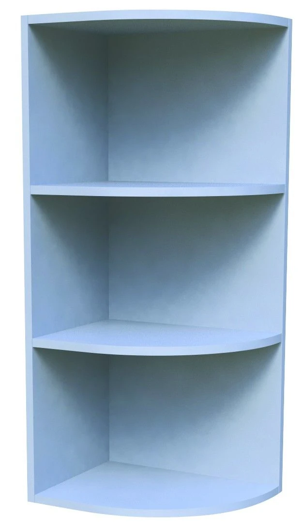 Radius Wall Kitchen Cabinet KSH-01/920 (Open and Closed)