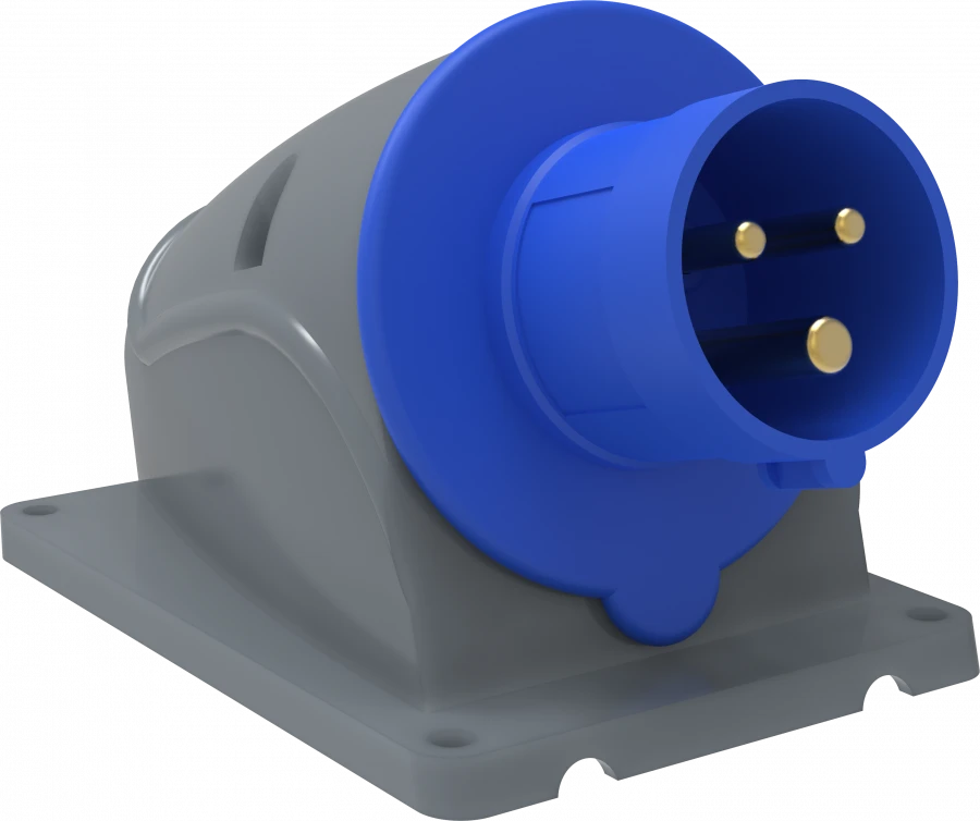 MAGNUM Stationary Plug SSI-513 16A 200-250V 2P+PE IP44 PSN51-016-3