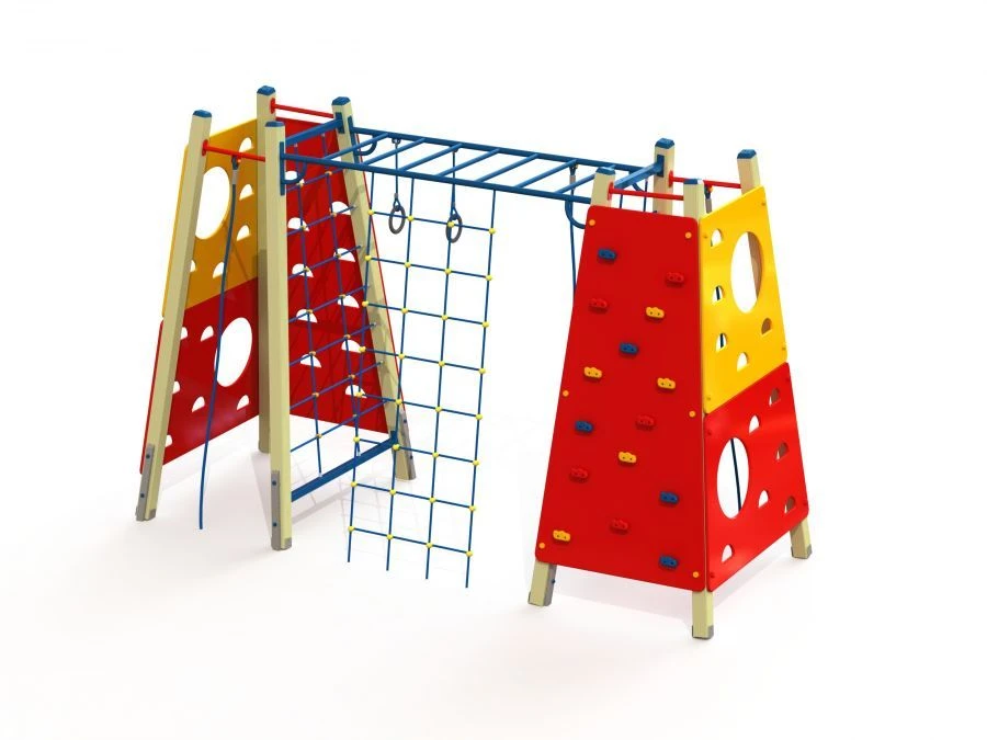 Sports Equipment Complex with Trapezes and Climbing Walls CO 4.062