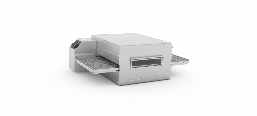 Electric Conveyor Pizza Oven PЭК-800/2 with Door (2 Tiers)