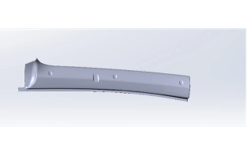 Right Front Pillar Cladding for Vehicles 5299-372-5305030-10